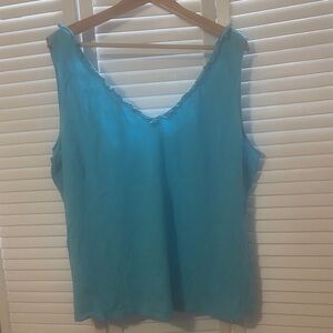 Lilly Pulitzer Turquoise Tank Top